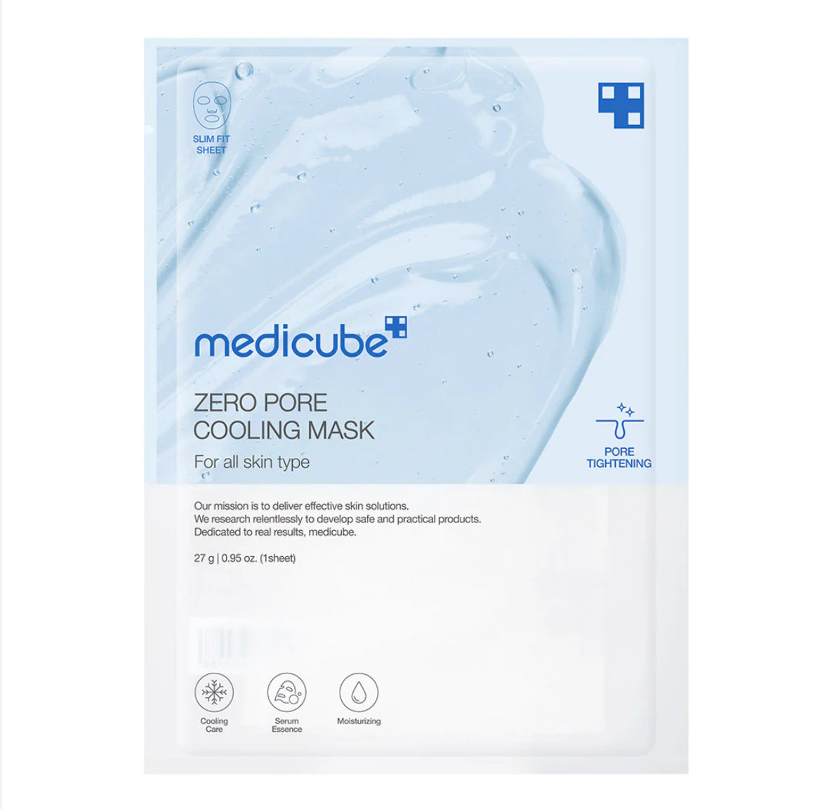 ZERO PORE COOLING MASK