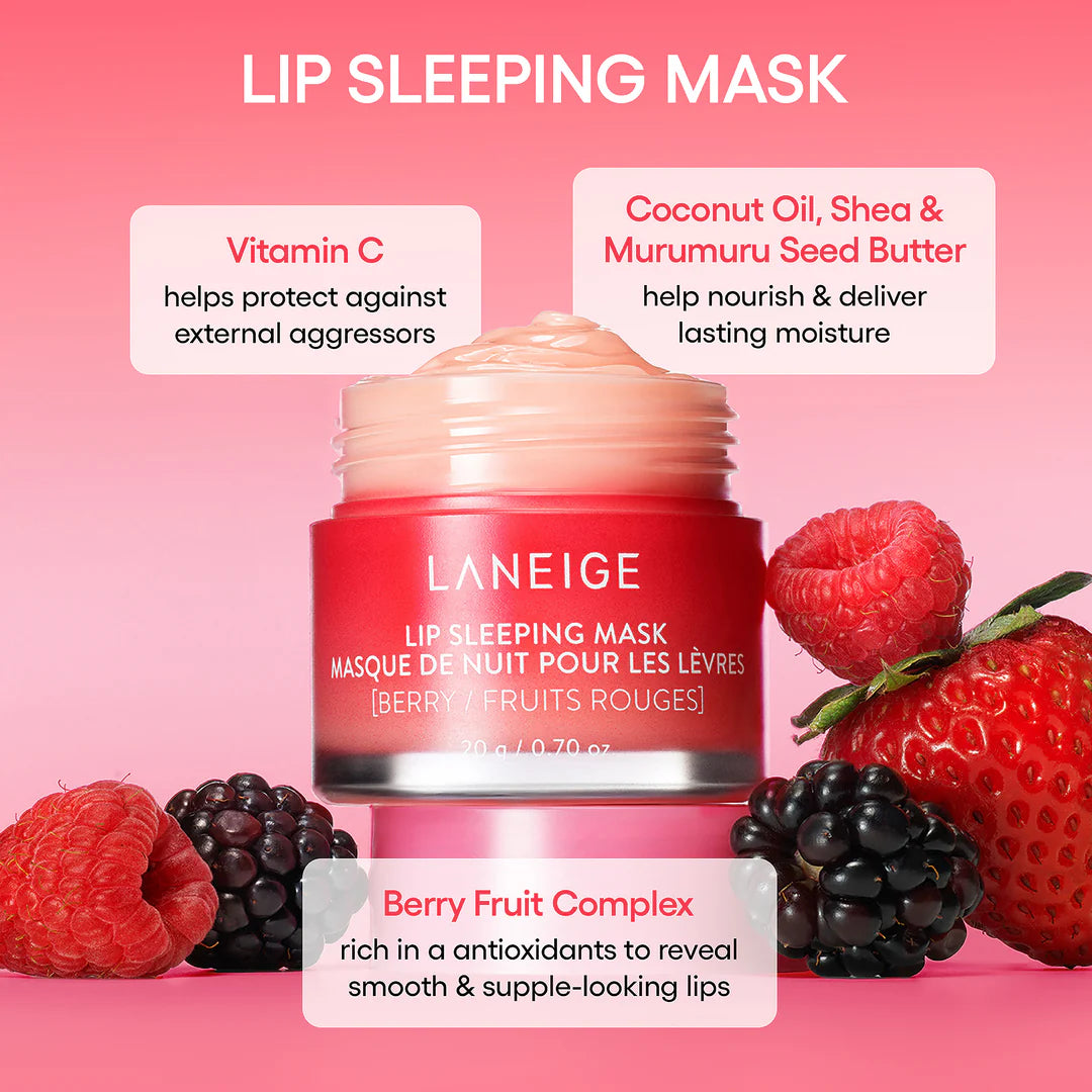 LIP SLEEPING MASK (BERRY)