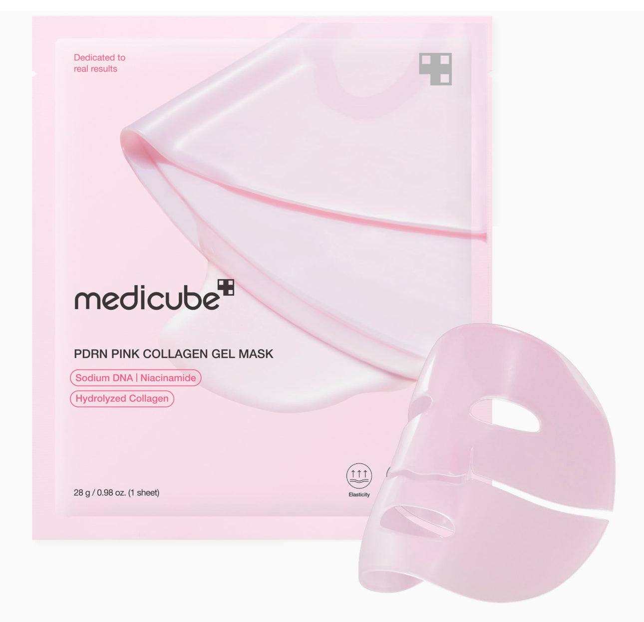 PDRN PINK COLLAGEN GEL MASK (Single)