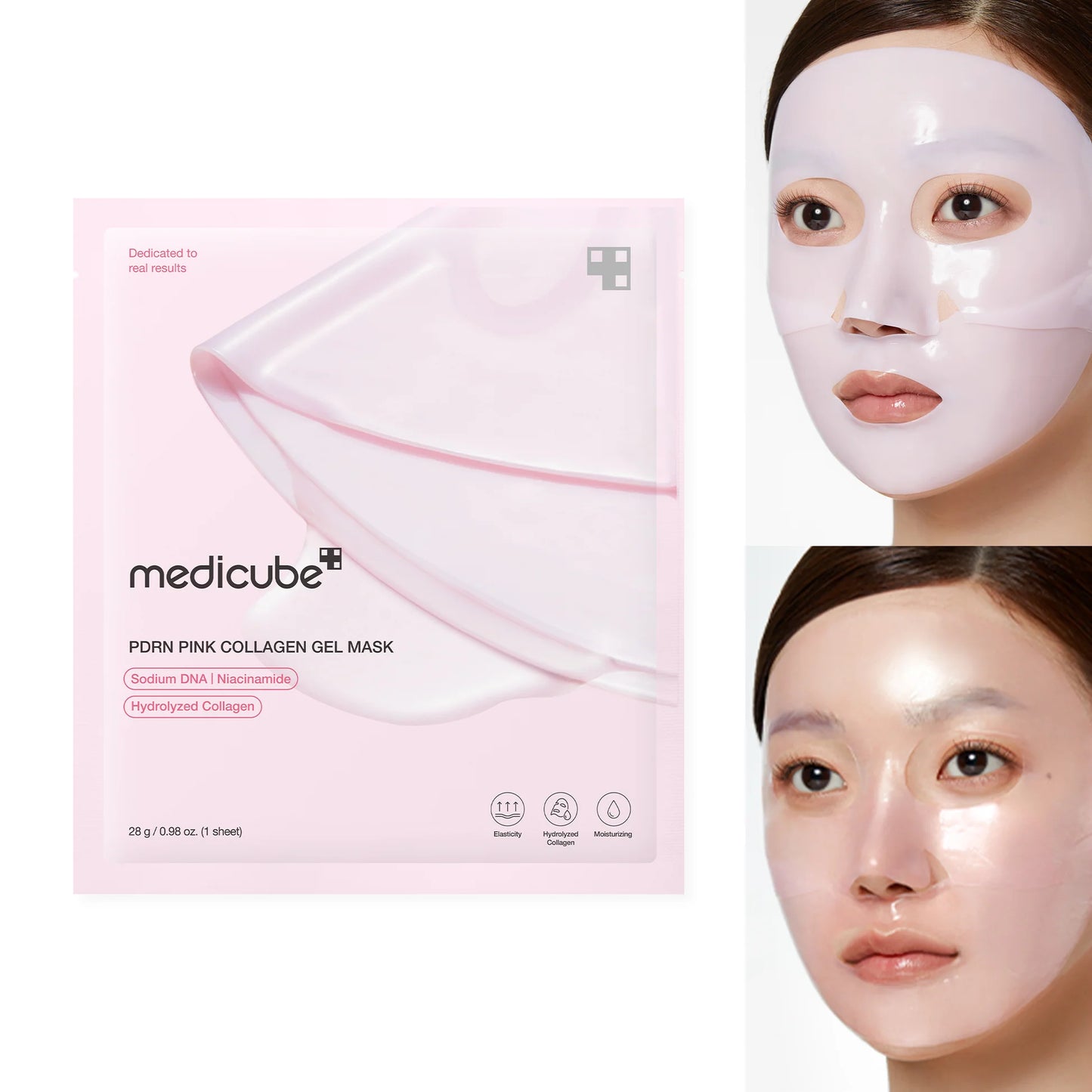 PDRN PINK COLLAGEN GEL MASK (Single)