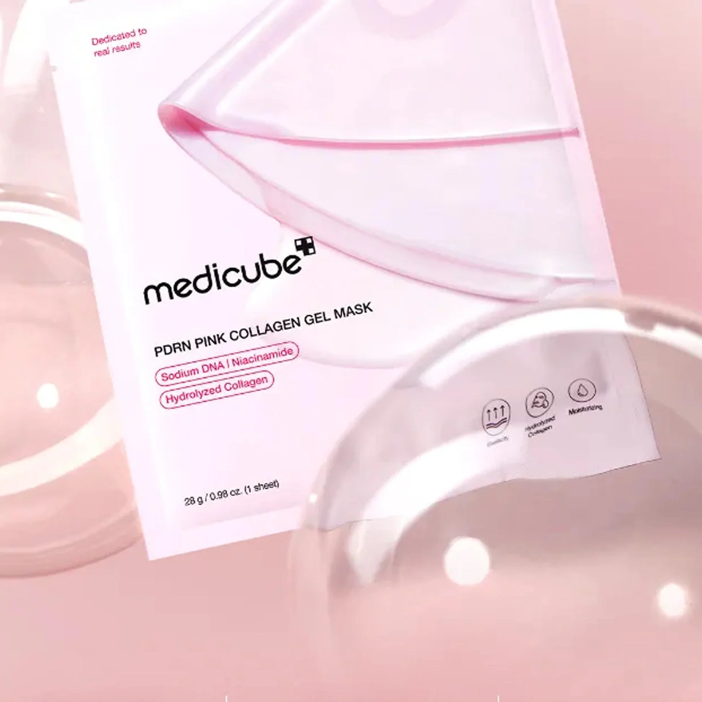 PDRN PINK COLLAGEN GEL MASK (Single)