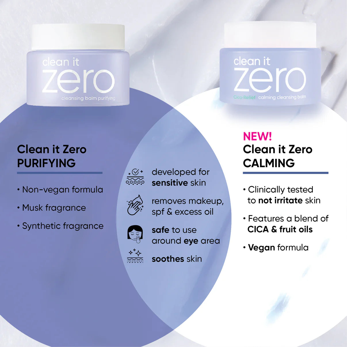 CLEAN IT ZERO CALMING CLEANSING BALM 100ML